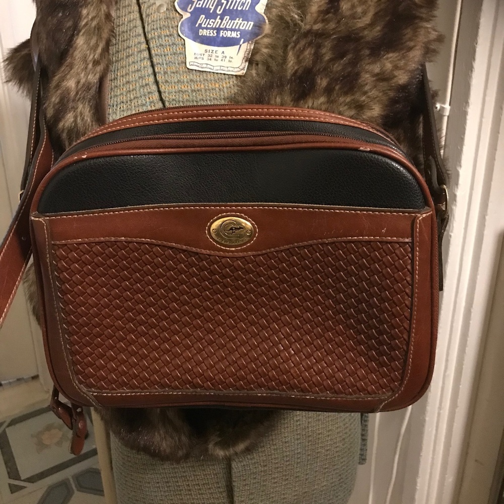 A. Giannetti Vintage leather crossbody